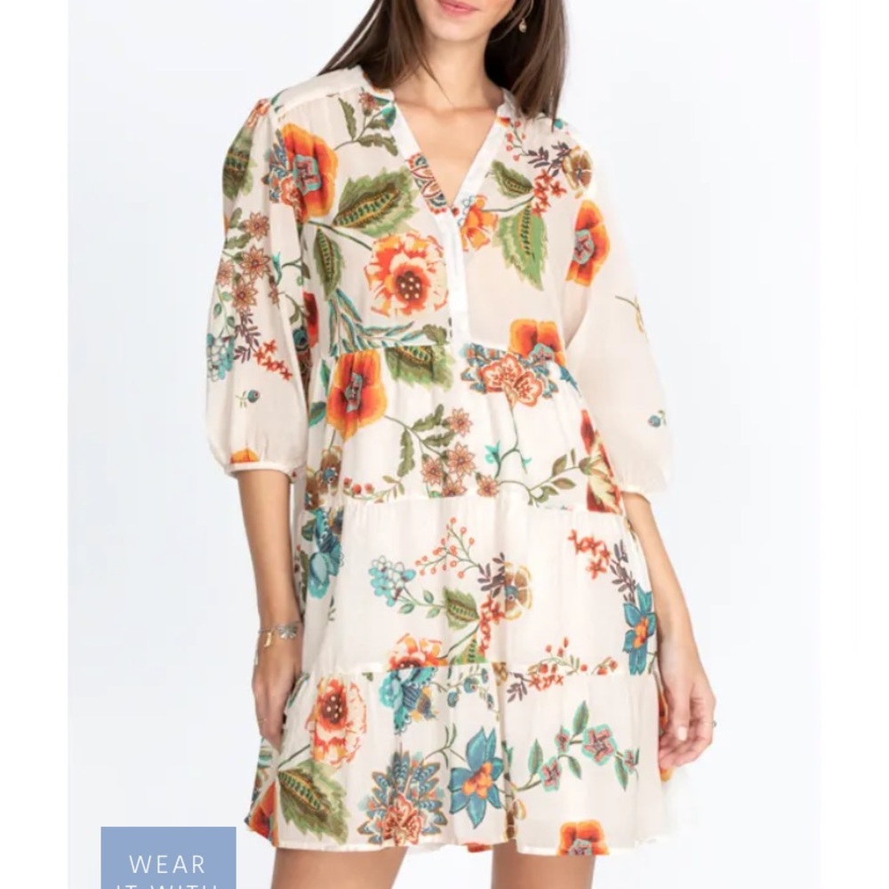 Ardell Tiered Henley Dress